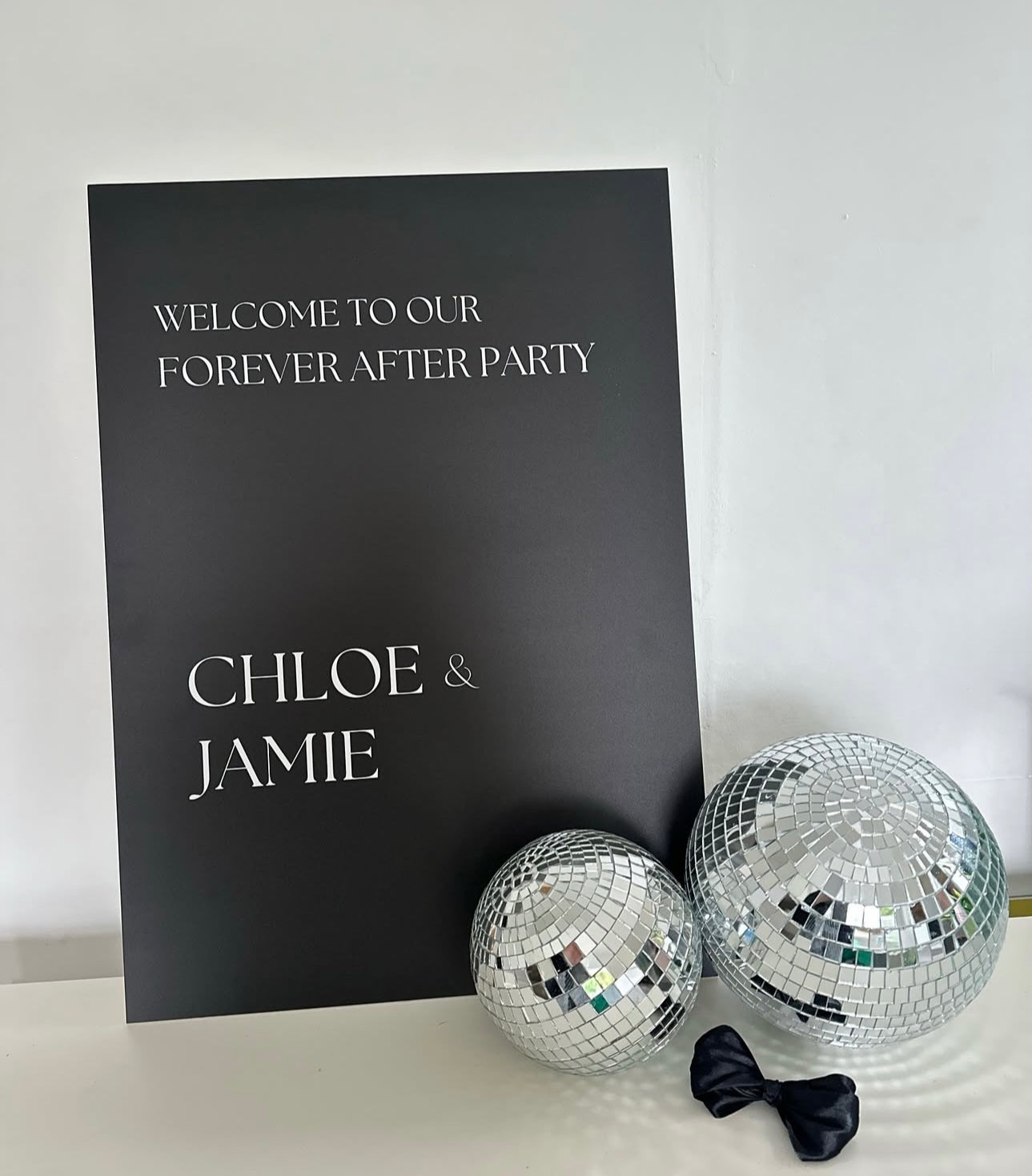 Bespoke A2 Wedding and Event Signs